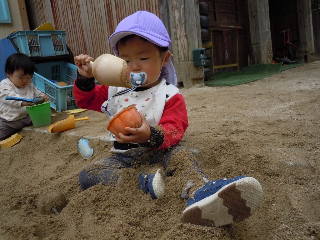 お外遊び