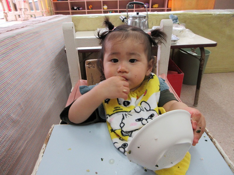 自分で食べたい！
