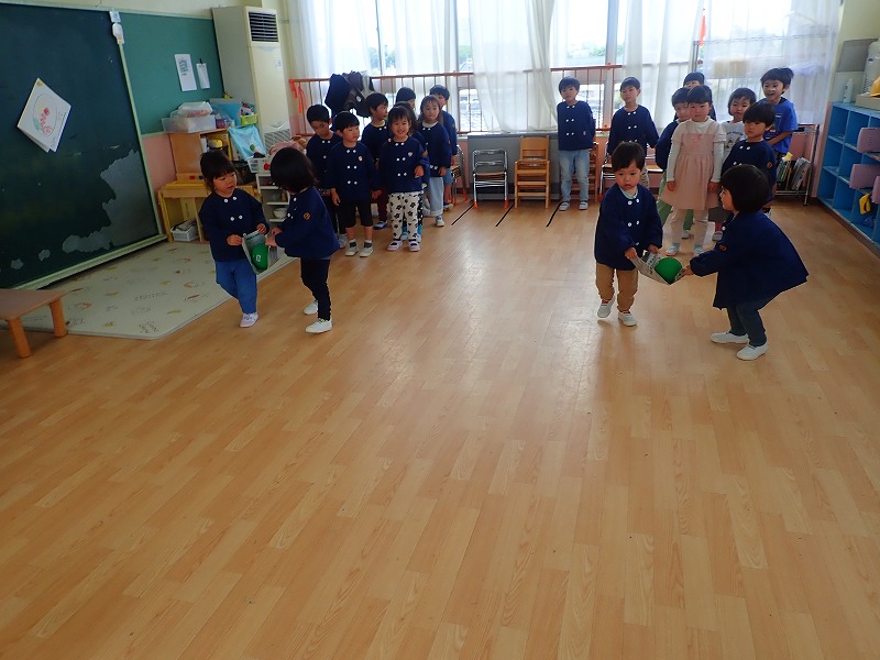 ボール遊びをしたよ☆